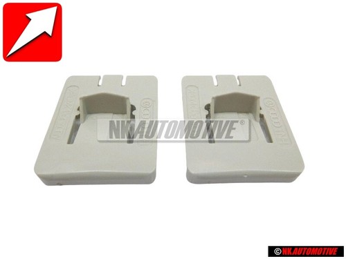 Genuine front seat rail - 2x,