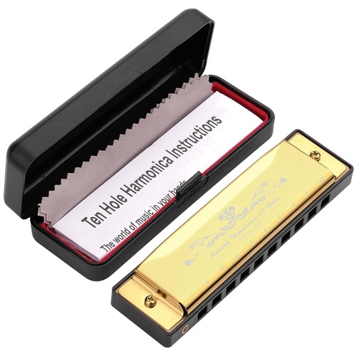 Major hole harmonica - c,