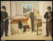 Ren Magritte the Menaced