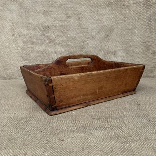 Antique cutlery knife box - cutlery, /