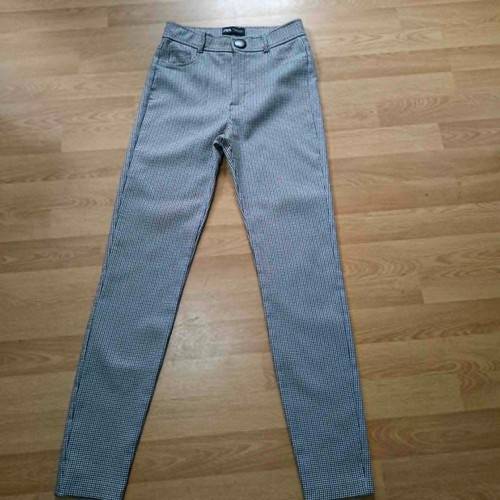 Zara trousers black white - zara,