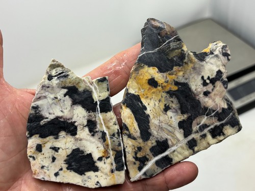 Roan leopard marble rough - roan,