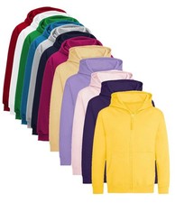 Childs Boys Girls Kids Zip Up