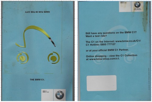 Bmw scooter brochure - c1,