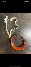 Pumpkin And Ghost Cookie Cutters Metal Halloween