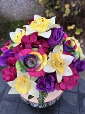 Colourful Grave Pot Cemetery