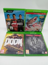 Xbox One Games Bundle X 4 - F1 22, Maneater, Doom & Evolve
