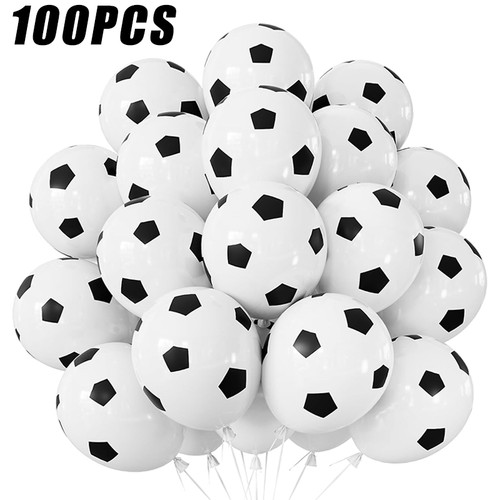 100pcs inch football party - 12,