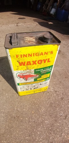 Vintage finnigan waxoyl - finnigan's,