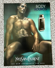 Collectable Vintage 2000 Magazine Advert Picture Yves Saint Laurent Kouros Ad