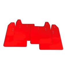 rallyflapZ | Mud Flaps & Fixings FITS: Subaru Impreza WRX|STI 01-07 RED 4mm *G