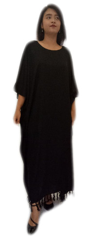 Plain kaftan caftan dress - plain,