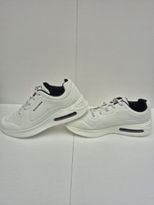 Skechers Arch Fit Glide-Step Air Trainers White Memory Foam UK Size 8