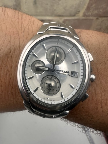 Mens pulsar chronograph - mens,