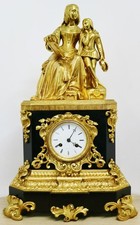 Large Antique French Silk