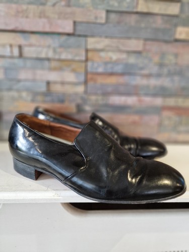 Church black leather - black,