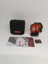 HILTI PM 20-CG PLUMB AND CROSS LINE LASER - Excellent Condition!!!