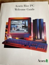 Acorn Archimedes Risc PC Welcome Guide Manual 1995 Issue 1 ACJ21 VGC