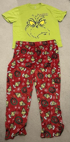 Seuss grinch pyjamas - dr,