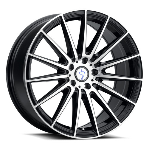 One inch black alloy - one,
