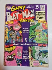 Batman Annual #6 DC 1963 Comic /80 Page Giant  Robin's Mystery Castle