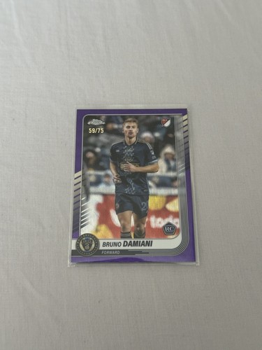 Topps chrome mls 2025 bruno - mls,