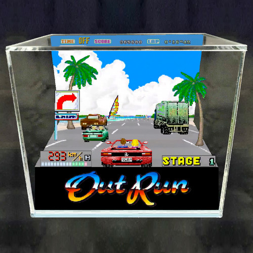 Outrun diorama collectible - outrun,