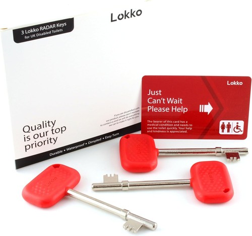 Radar key for - key, disabled