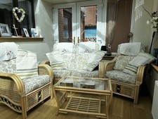 Wicker Double  Settee, Two