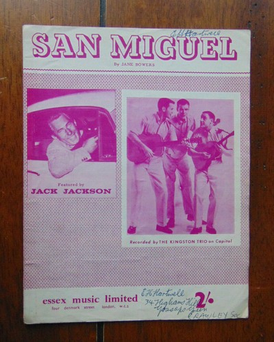 San miguel kingston trio jane - kingston,