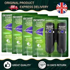 Nicorette Quick Mist 1mg Mouth Spray | Freshmint Exp 2027 | Quit Smoking/ Vaping