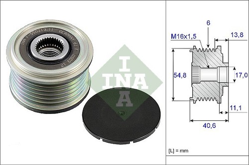 Ina 535 0102 alternator - ina, 10