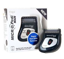 Emjoi Micro-Pedi Man Rough/Hard Skin Pedicure FLEX+ Mineral Roller Remover