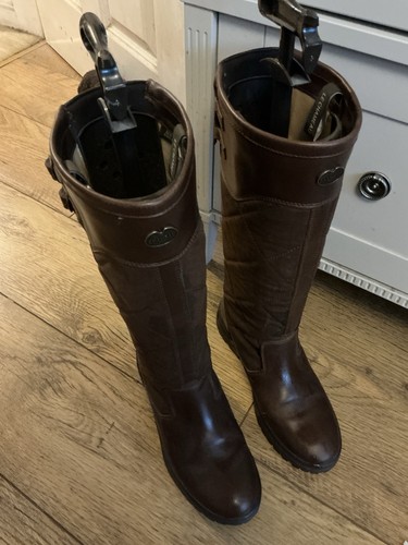 Chameau brown leather - brown,
