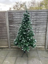 Christmas Tree 6ft Green Snow Tipped