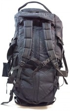 British Army Surplus Black Deployment holdall 100 litres backpack need repair