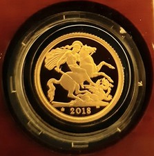 Half Sovereign 2018 Gold Proof