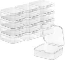 TRUEIN 12 Small Plastic Boxes