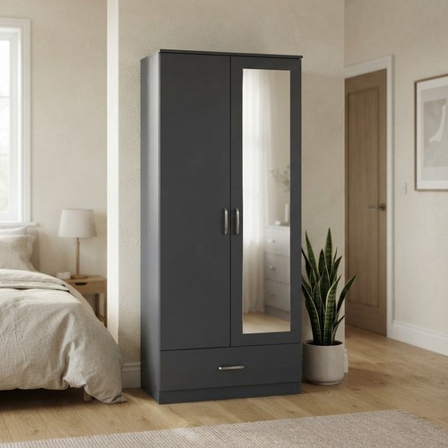 Elegant door mirrored - 2,