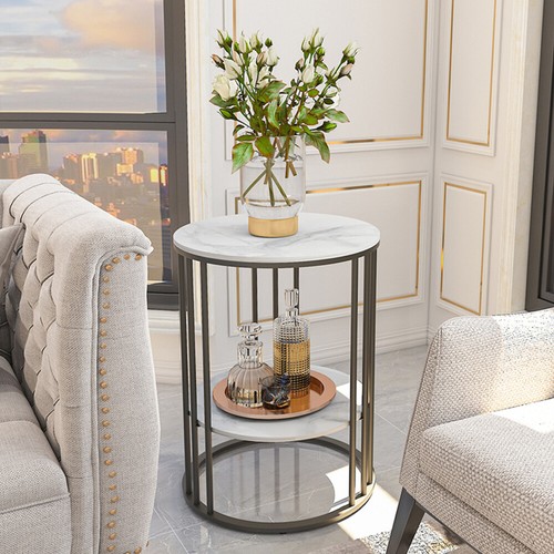 Round coffe table marble - round,