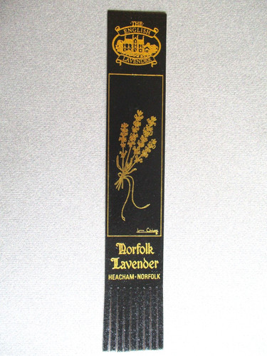 Leather bookmark norfolk - leather,