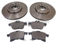 VAUXHALL ASTRA H MK5 1.6 16V SXi SRi 05-10 FRONT BRAKE DISCS & PADS 5 STUD ONLY