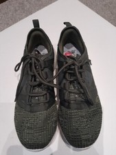 Brand new GREEN Crosshatch (Black Label) Lightweight Trainers UK3