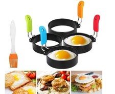 2-4 Metal Egg Frying Ring