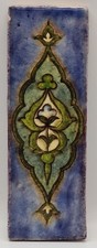 Antique Tile Hand-Painted