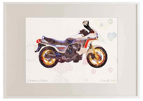 Photo frame honda cx500 - a3,