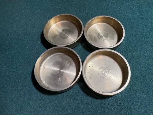 Solid brass castor - solid,