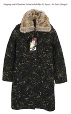 DESIGUAL Women's Coat XS Black