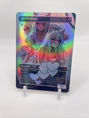 Mtg ocelot pride foil - pride,
