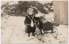 Real Photo Postcard Little